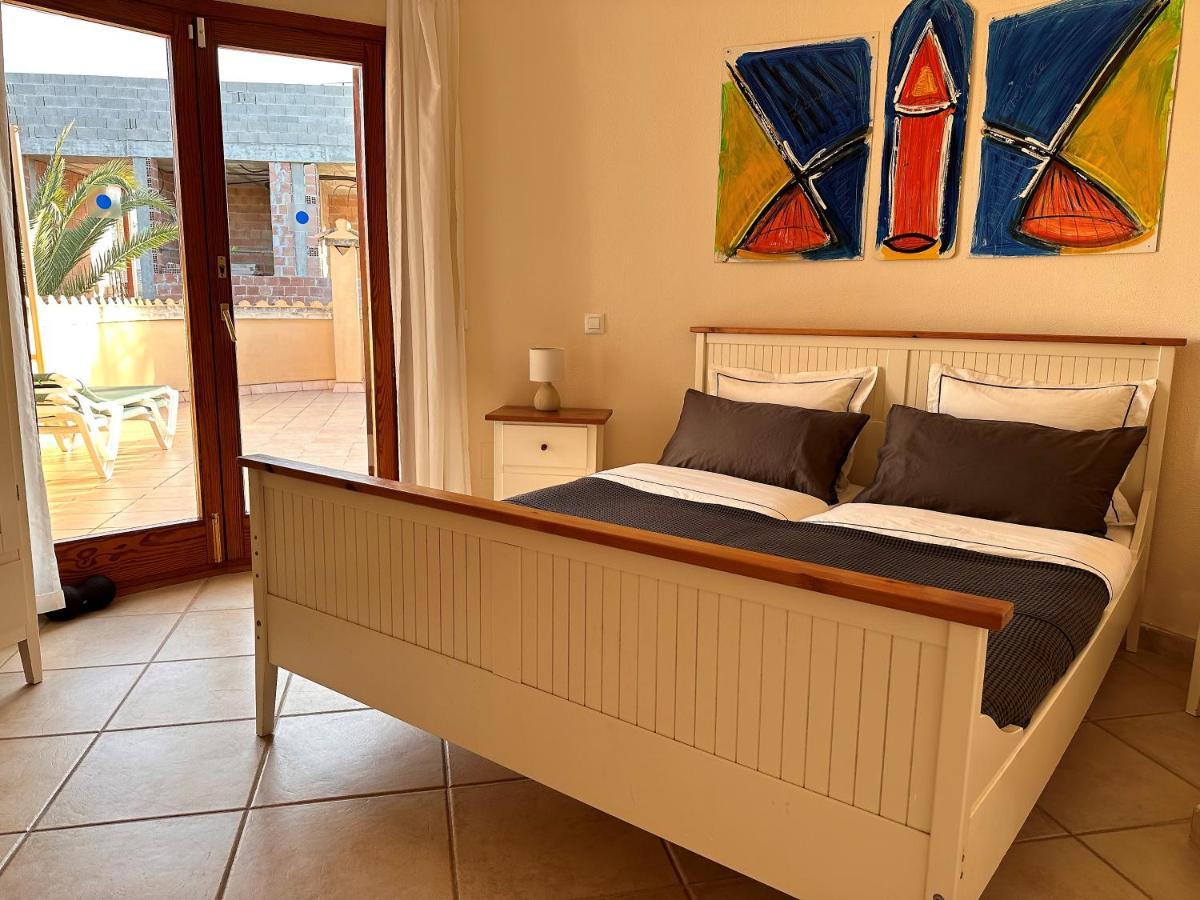 Villa Sanchez In Strandnaehe Mit Pool, Jacuzzi, Klima, Wifi, Gas Bbq Santanyi Exterior photo